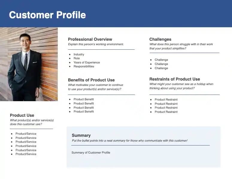 Ideal-customer-profile-template