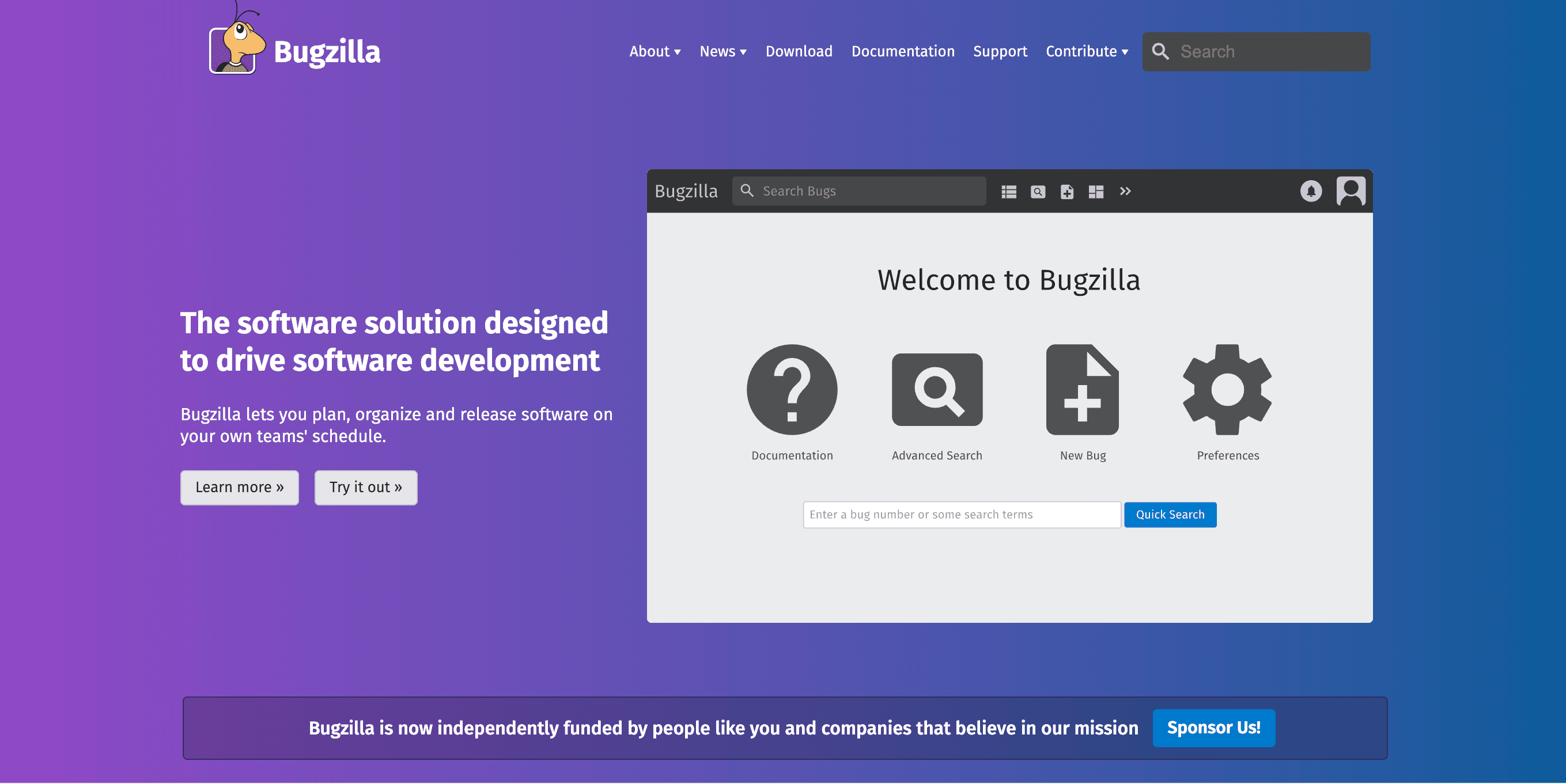 Bugzilla Home Page