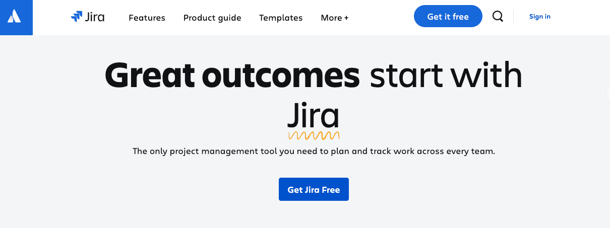 Jira Homepage