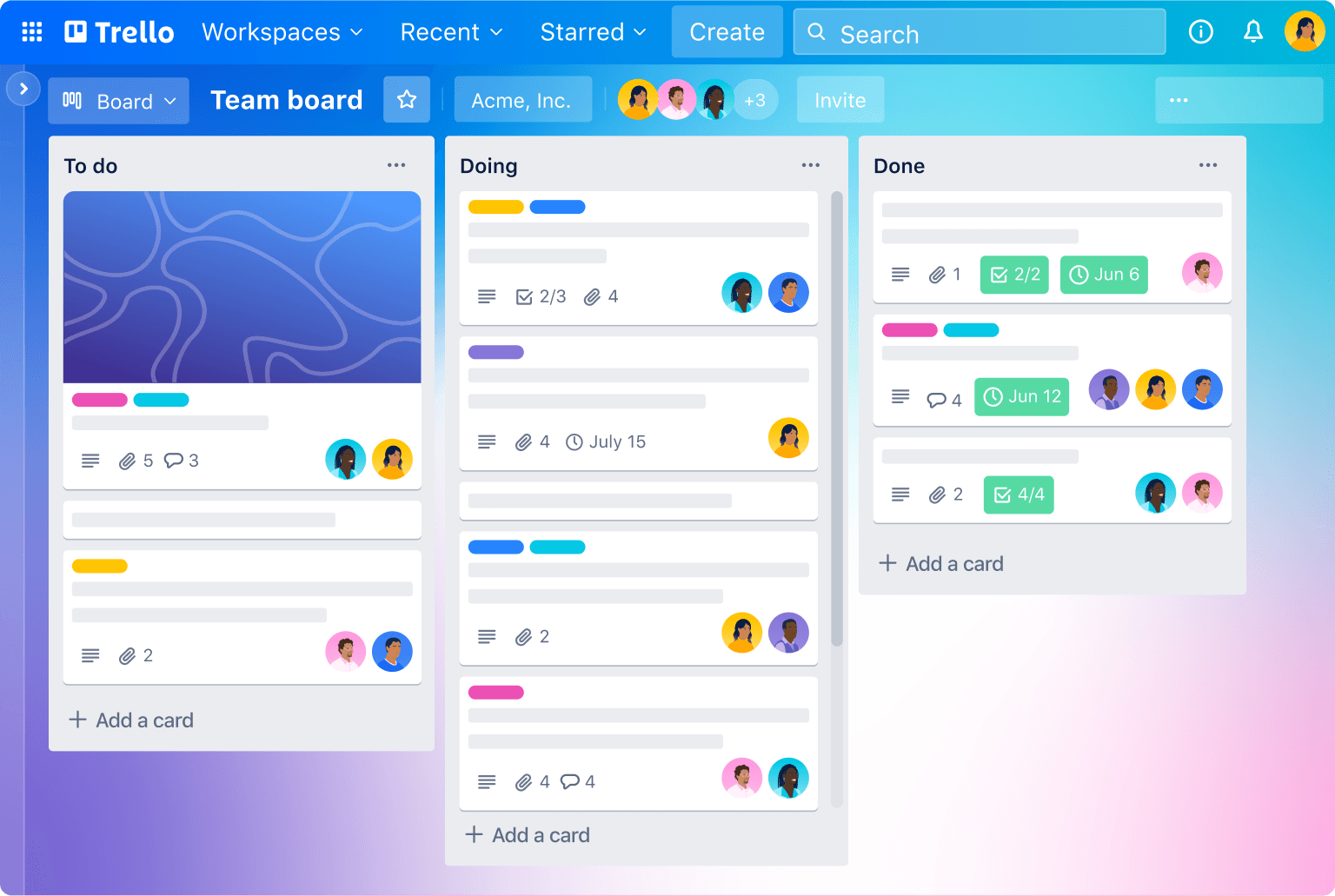 Trello online collaboration tool