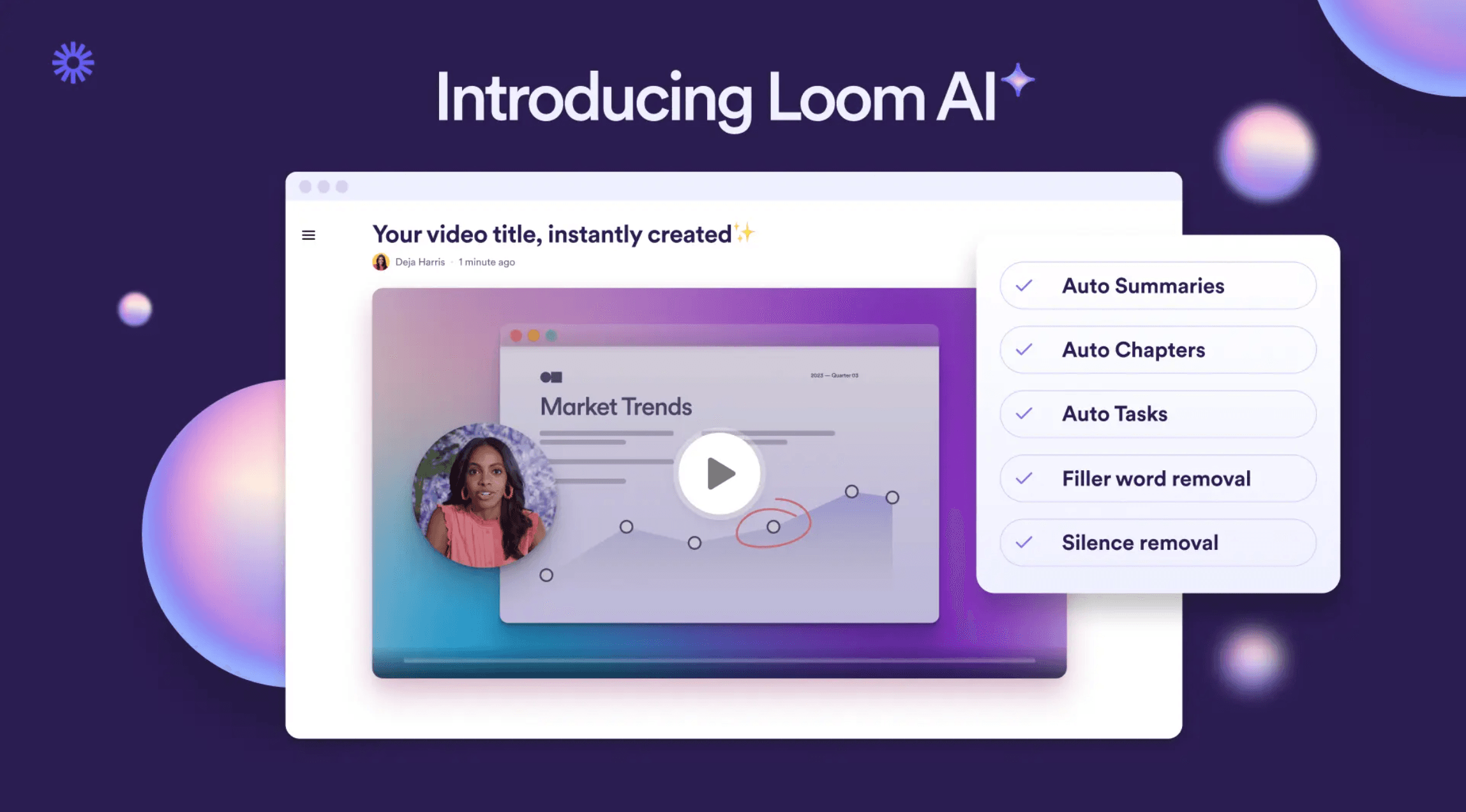 Loom AI features