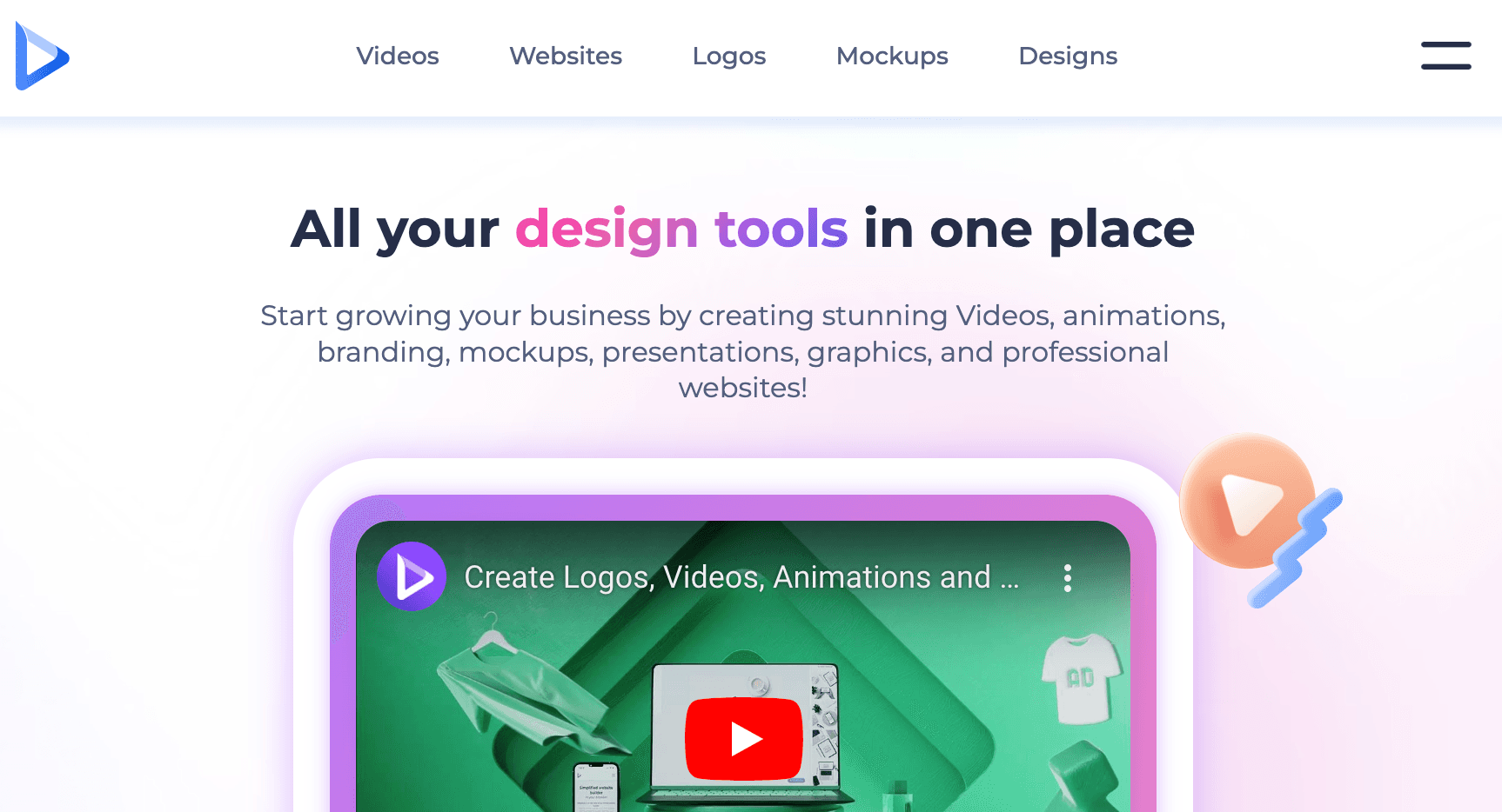 RenderForest home page