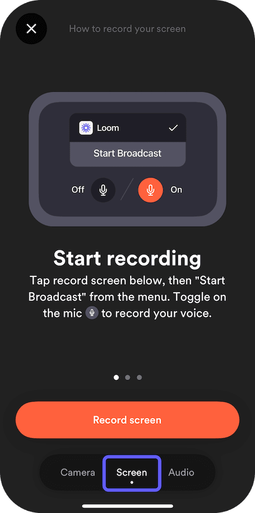 record-your-screen-Loom-ios-app