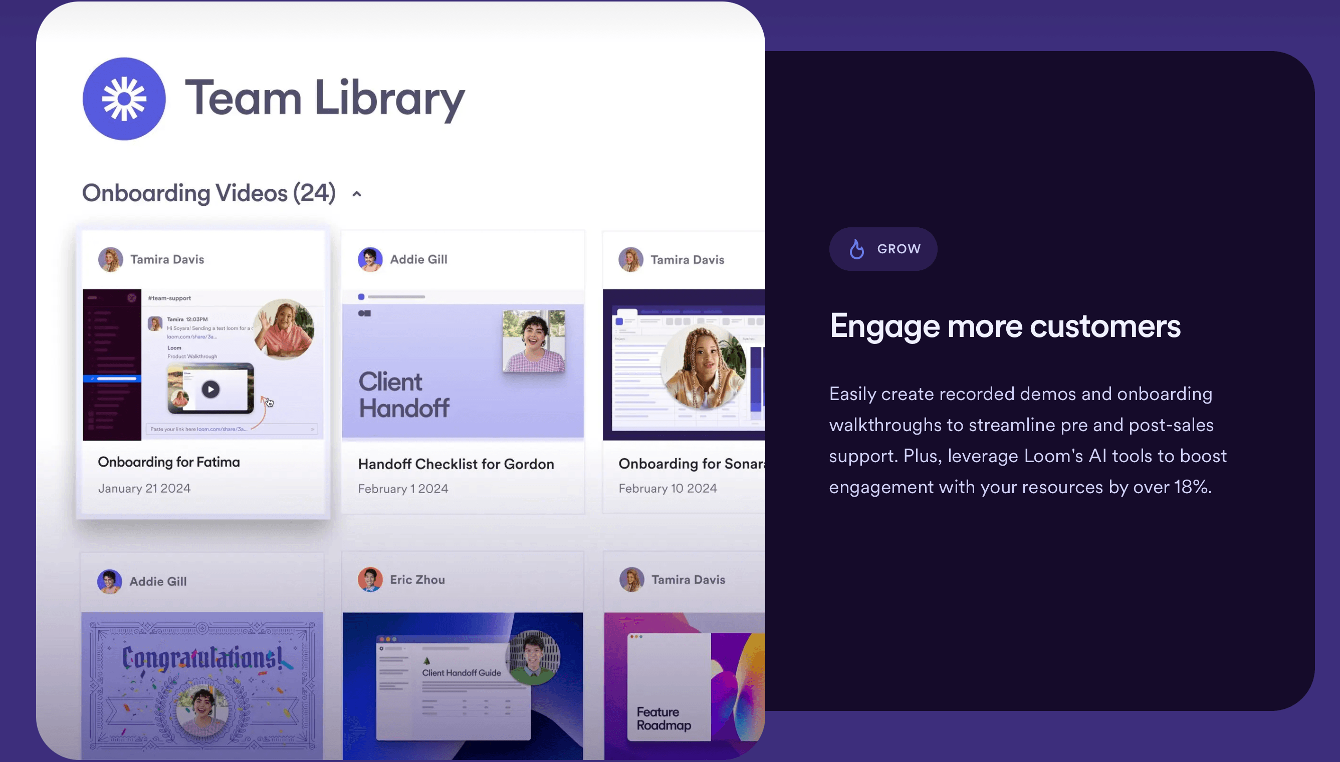 Loom team library