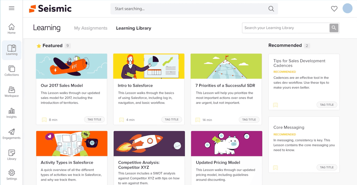 Seismic-learning-dashboard