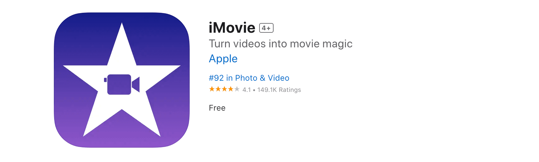 iMovie